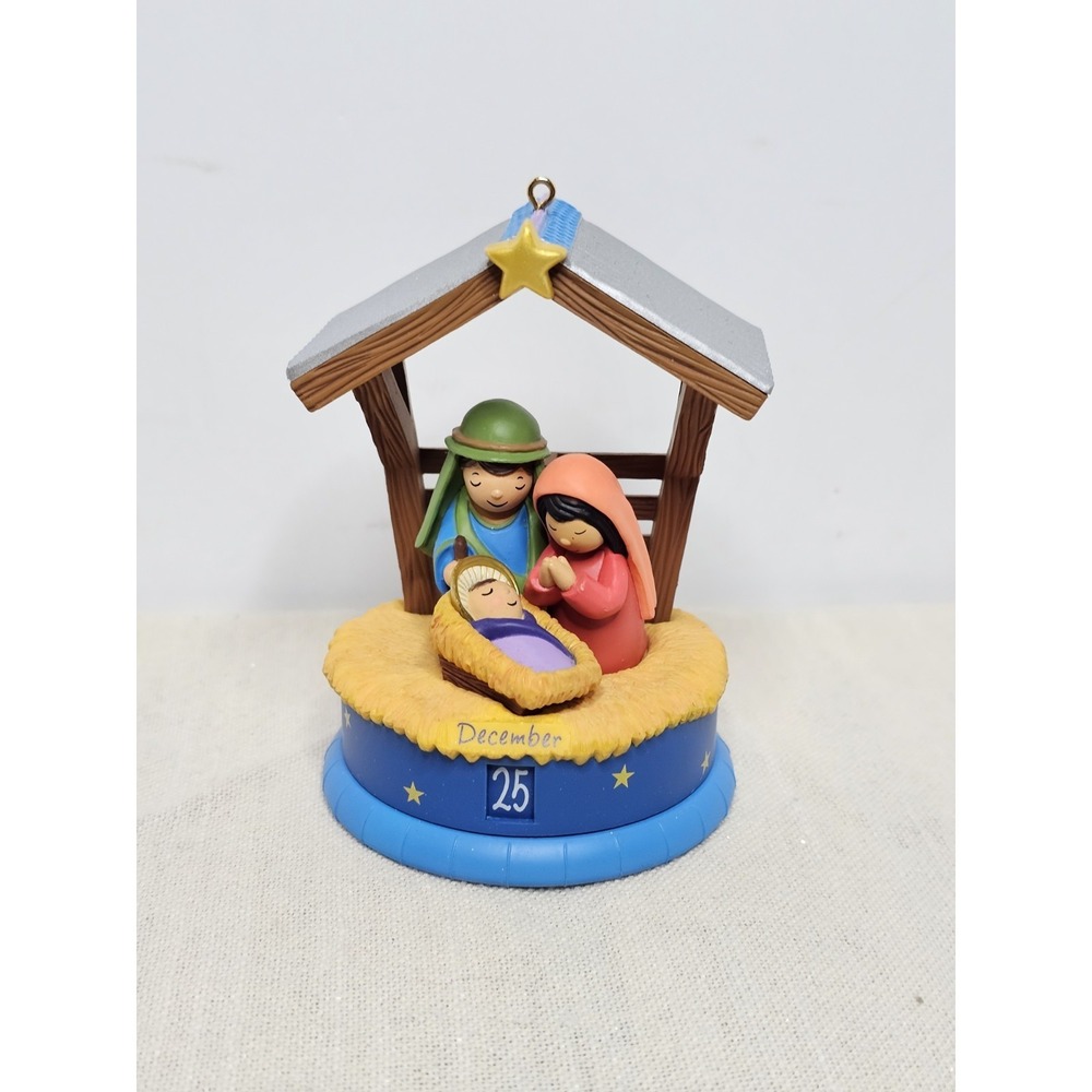Hallmark Keepsake 2011 Nativity Count Down Christmas Ornament